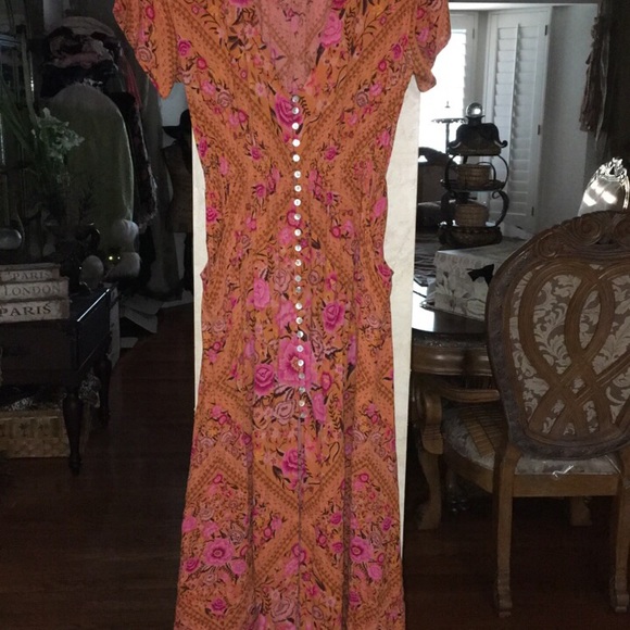 Spell and the Gypsy babushka maxi in Amber XL - Picture 4 of 8